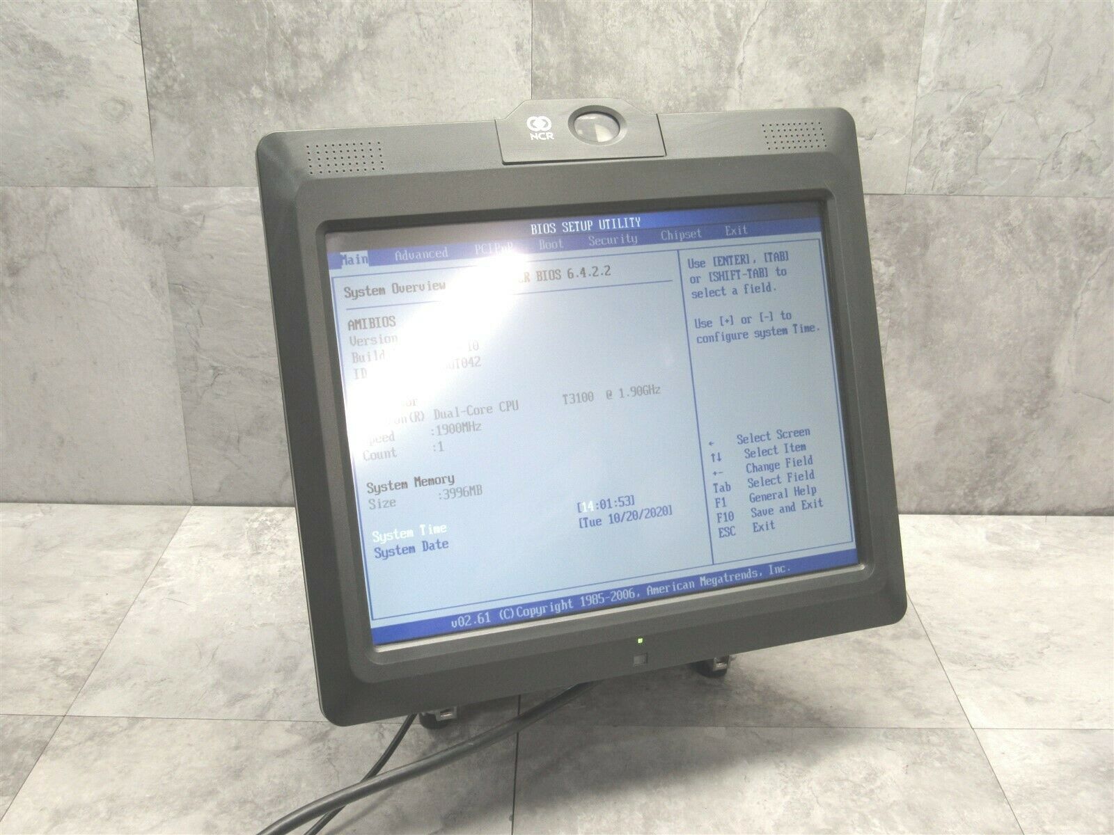 NCR RealPOS 70XRT - 7403-1200 - T3100 @ 1.90GHz 4GB 15