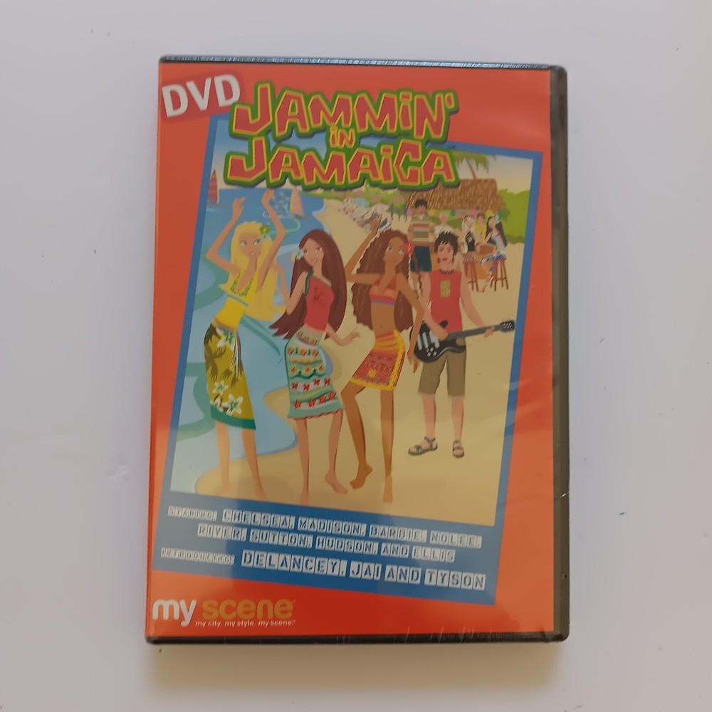 Barbie Jammin' In Jamaica My Scene DVD Mattel 2003 Chelsea Madison