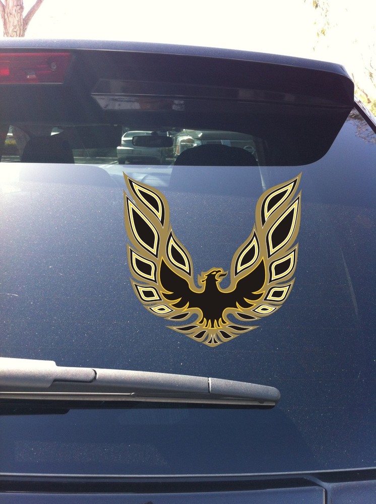 18-01 79 Pontiac Firebird Trans Am Emblem Logo Window vinyl sticker decal