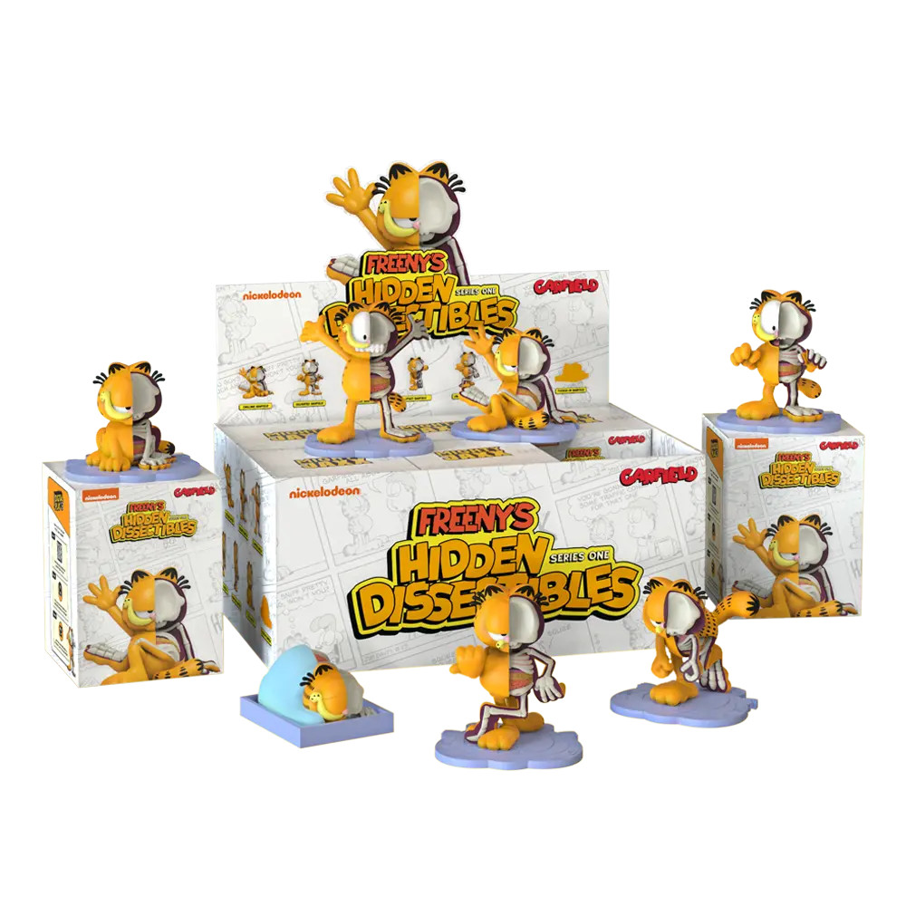 Mighty Jaxx Garfield Freenys Hidden Dissectibles Series 1