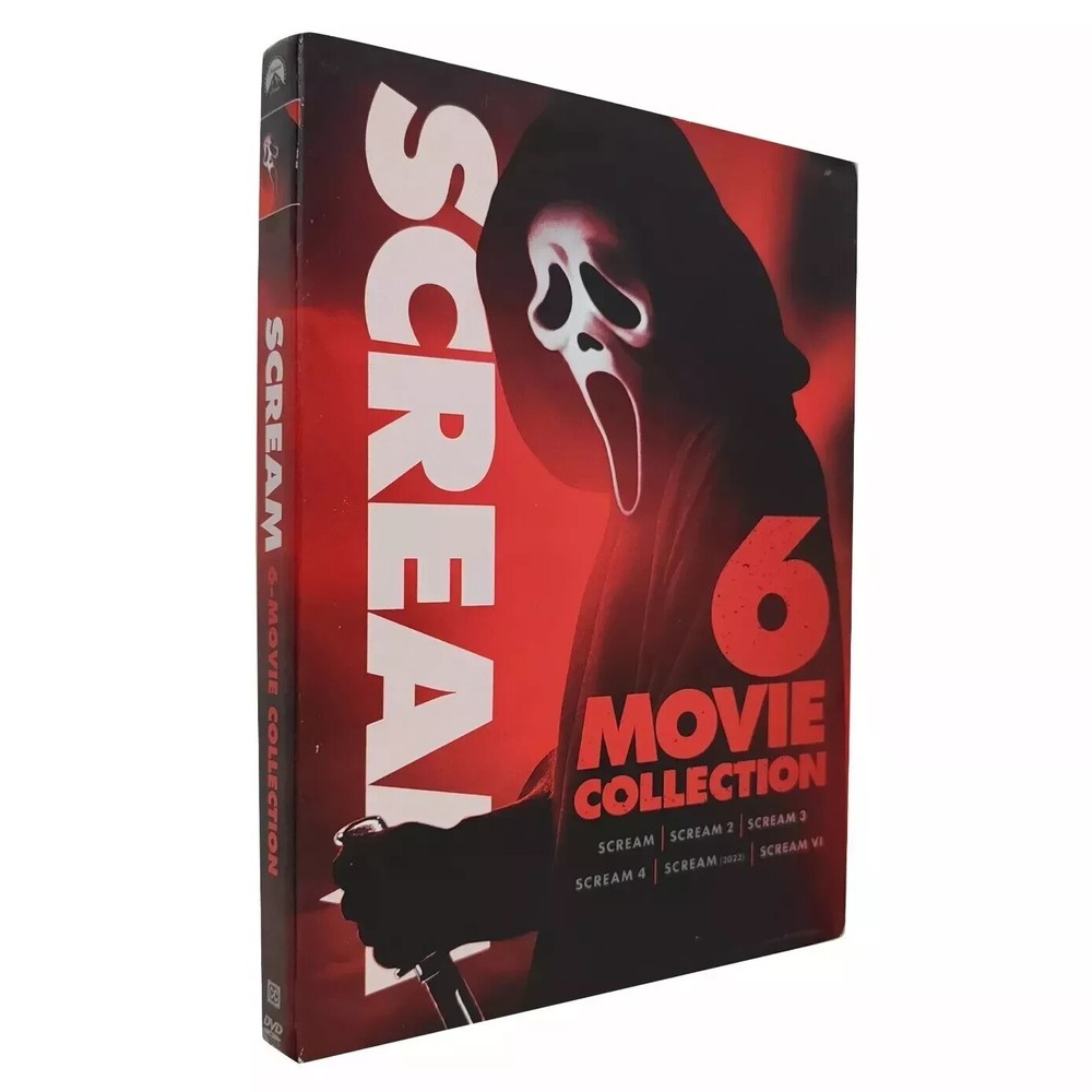 Scream 1-6 Complete Collection 6-Disc DVD Box Set 2023 Edition