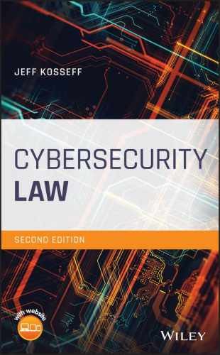 Cybersecurity Law - Hardcover, by Kosseff Jeff - Very Good