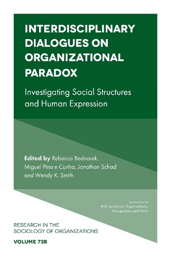 Jonathan Schad Interdisciplinary Dialogues on Organizational Paradox (Hardback)