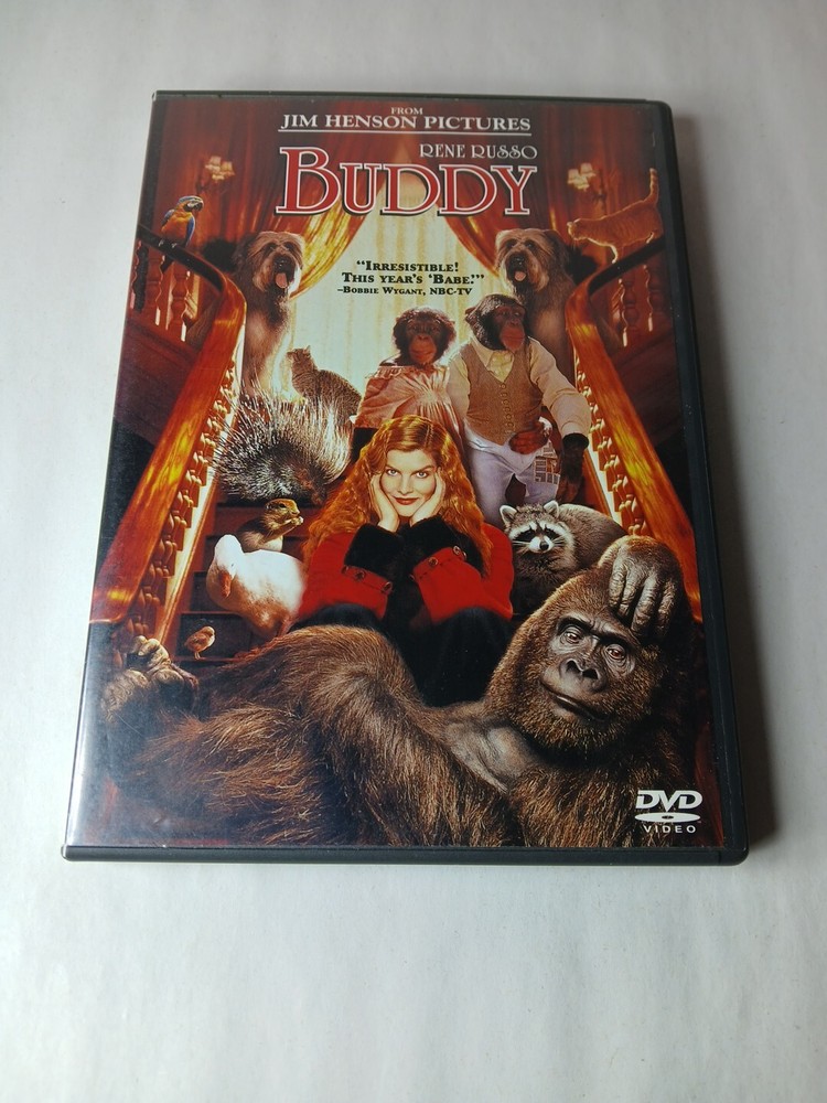 Buddy (DVD 1997) Jim Henson Biographical Comedy Gertrude Trudy Lintz Rene Russo