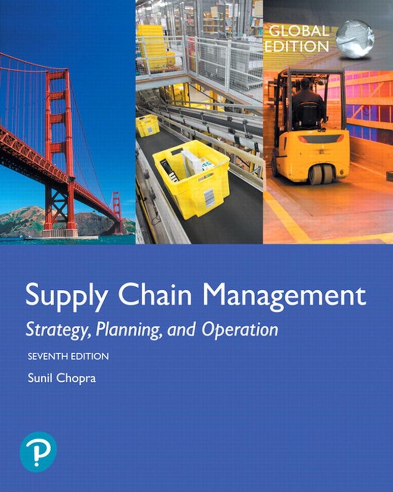 Supply Chain Management: Strategy, Planning, and Operation, Global Edition 7th E-image