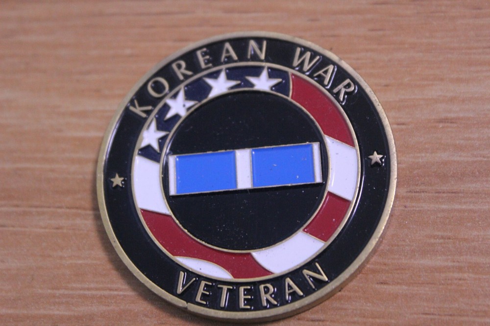 Korean War Veteran Challenge Coin