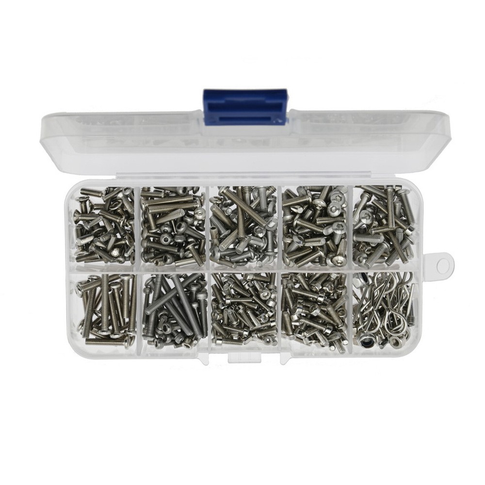 387 pcs/set Stainless Steel Screw Kit For Traxxas TRX-4 Crawler 1/10 RC Car