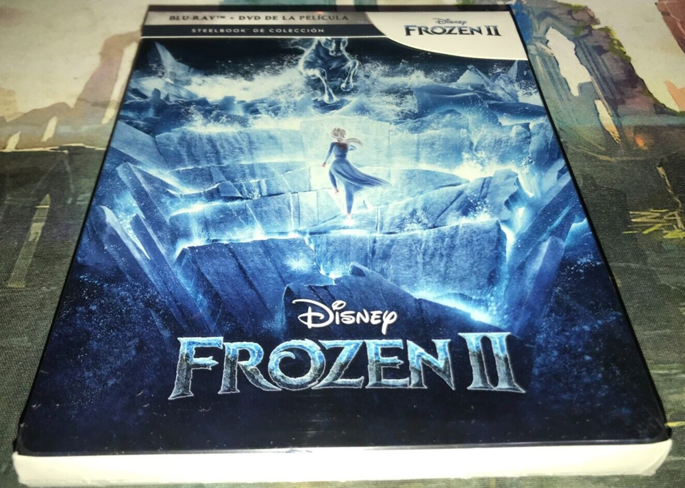Frozen II 2 Blu-Ray DVD Steelbook NEW Sealed Disney