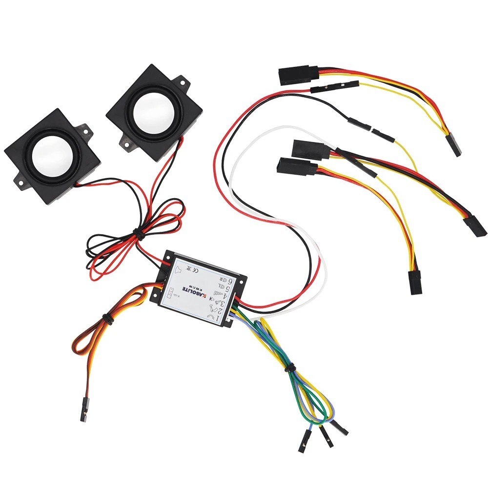 New Sound Module with Speakers for Kabolite K336GC K970 K350 374F RC Excavator