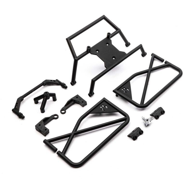 Axial Doors and Tire Carrier, Early Bronco: SCX10 III AXI230036