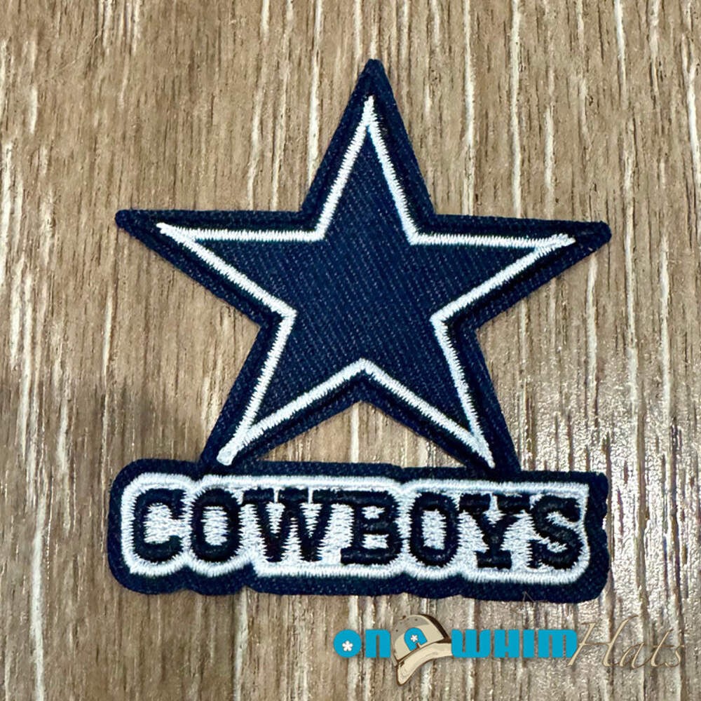 Star Dallas Cowboys Embroidered Iron-On Patch