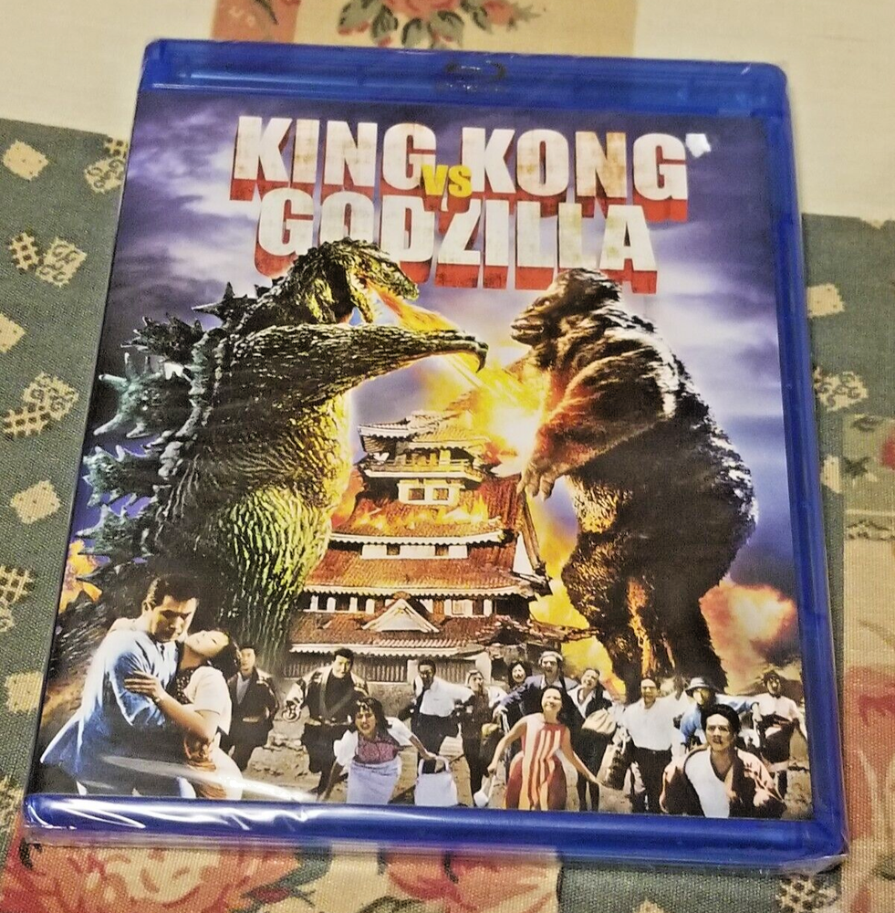 King Kong vs Godzilla 1962 Blu-ray Factory Sealed Universal Studios