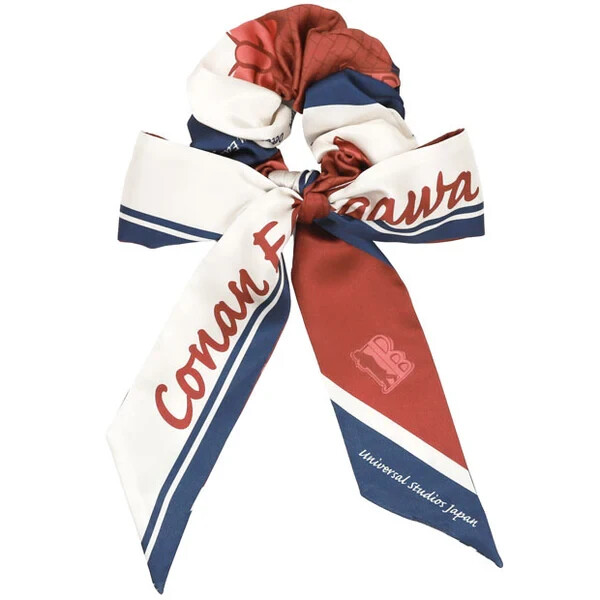 [Universal Studios] Detective Conan Conan Ribbon scrunchie From JP NEW