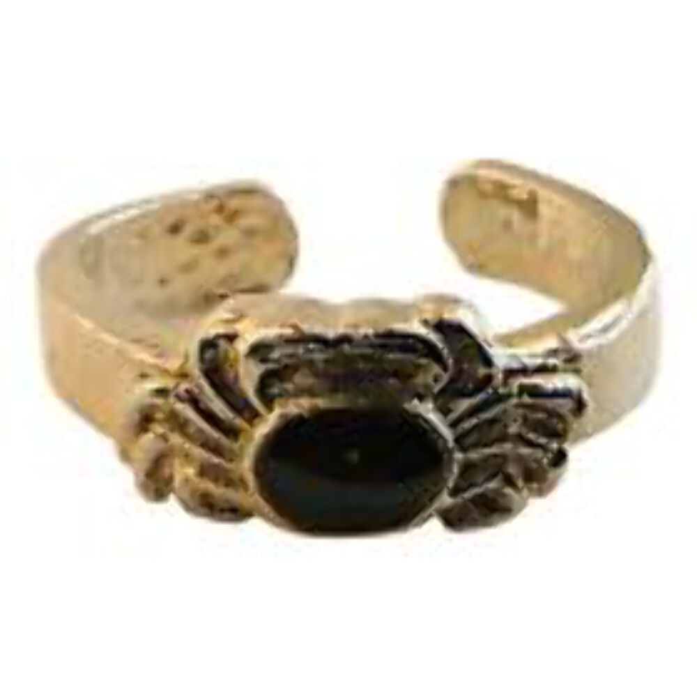 15357 - Crab Mood Toe Ring