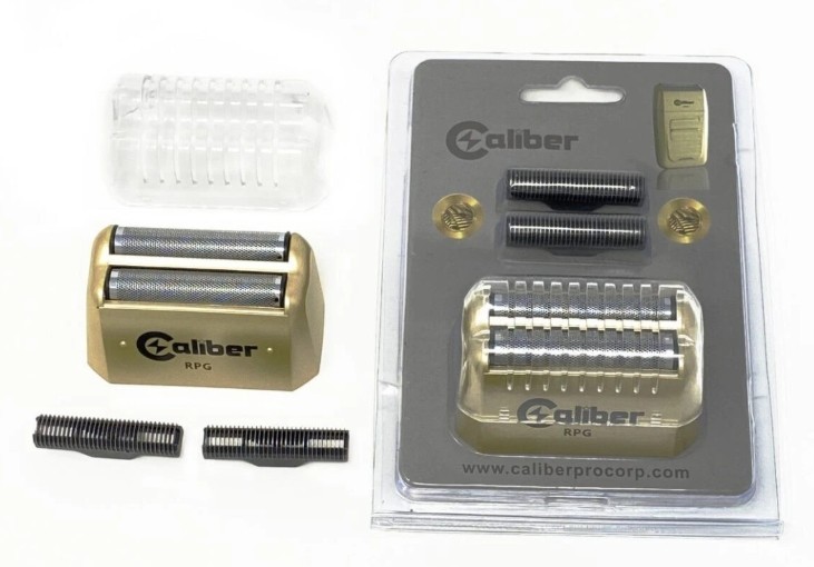 CaliberPro RPG SHAVER REPLACEMENT TITANIUM FOIL ASSEMBLY AND INNER CUTTERS
