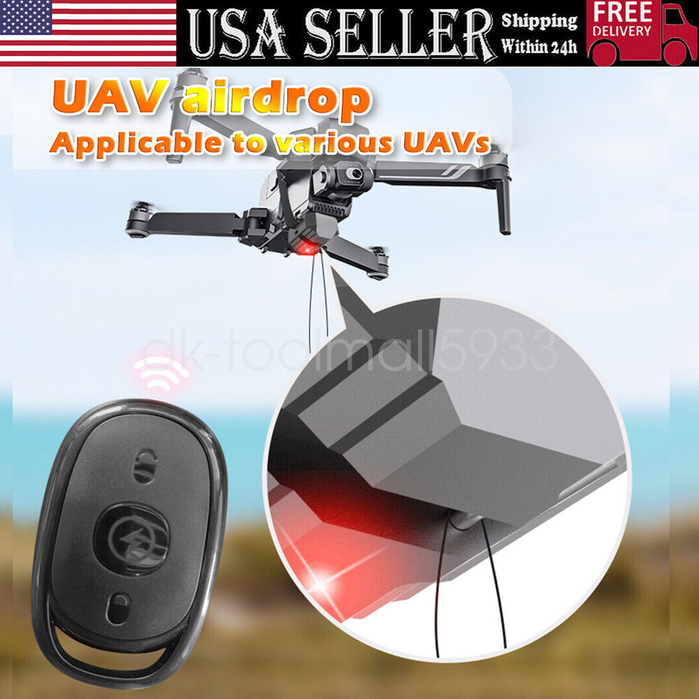 DJI Mini 3 Pro & Mini 2 Drone Payload Air-Dropper Delivery System-image