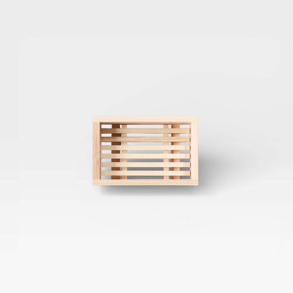 Japanese Hinoki Cypress Soap Dish Minimal