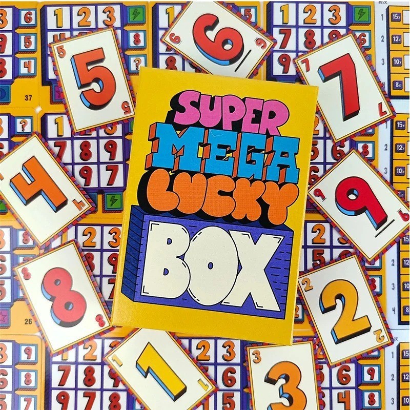 Super Mega Lucky Box Fun Game 1–6 Players Family Party Game