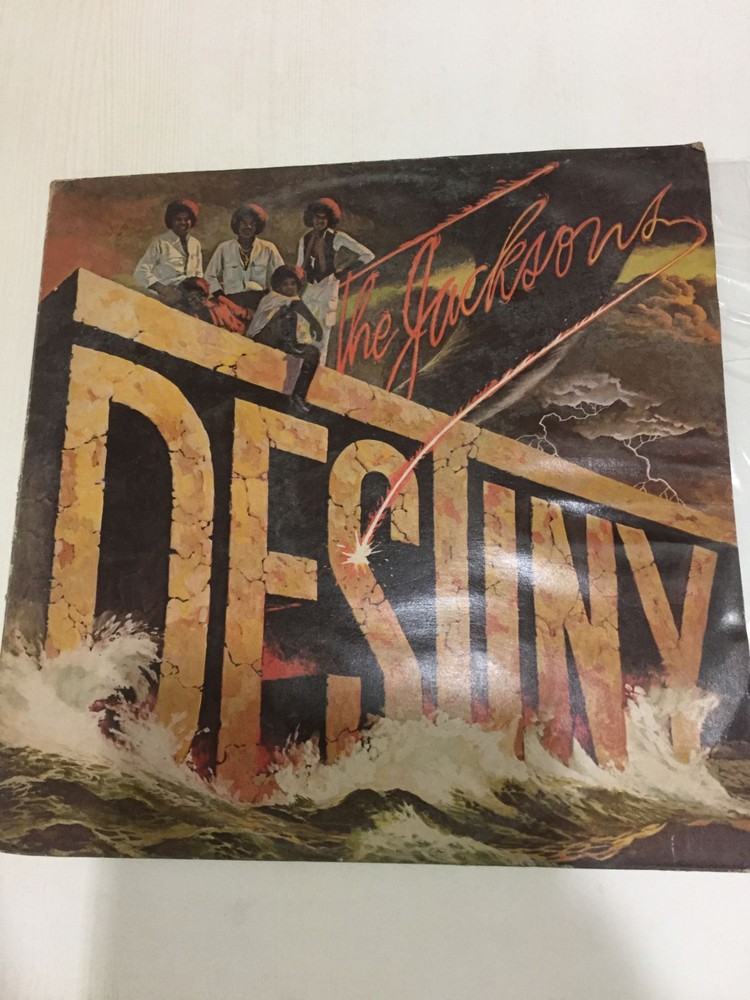 The Jacksons Michael Mj Destiny Mega Rare LP Record Vinyl Indian India VG+
