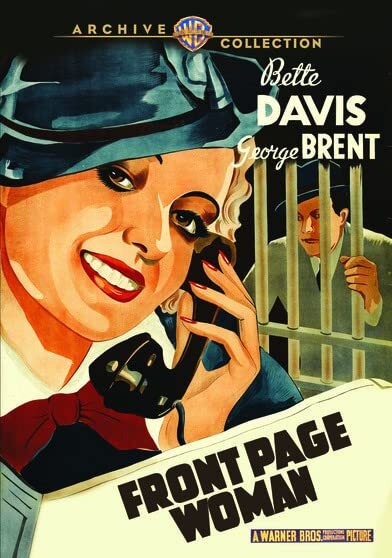 Front Page Woman (DVD) Bette Davis George Brent Roscoe Karns Winifred Shaw