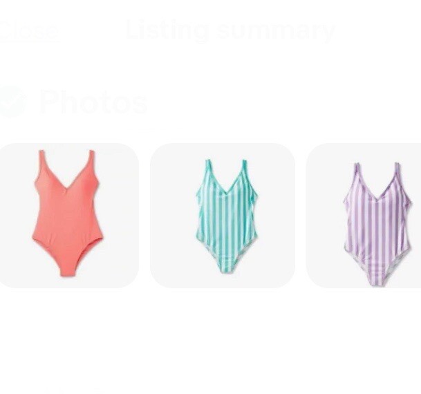 Kona Sol Women's V-Neck Over the Shoulder High Leg One Piece Swimsuit