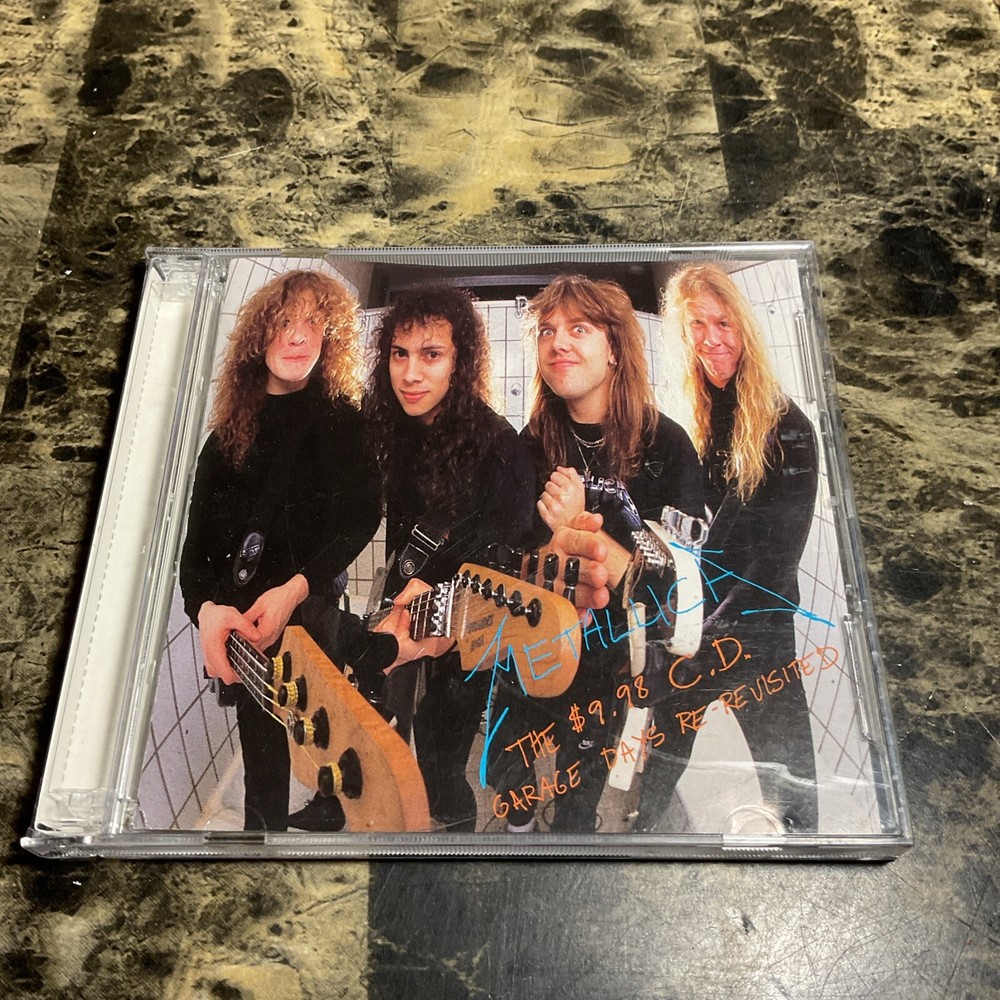 Metallica – The $9.98 C.D. - Garage Days Re-Revisited CD 1987 Elektra 9 60757-2