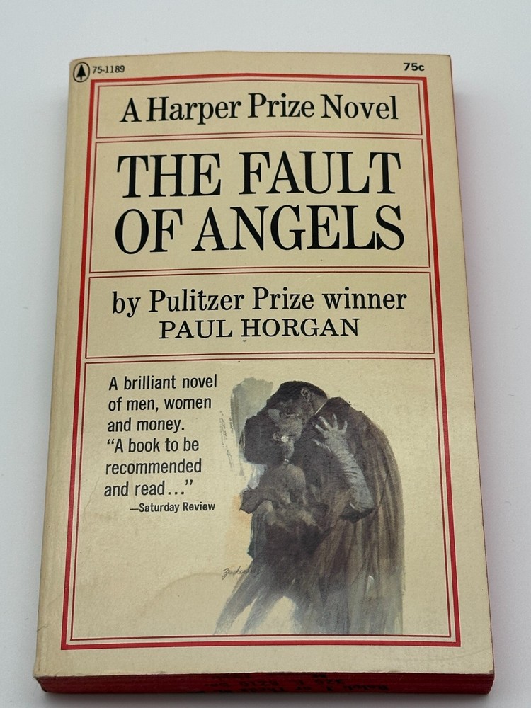 The Fault of Angels by Paul Horgan 1961 Paperback Popular Library Harper Prize
