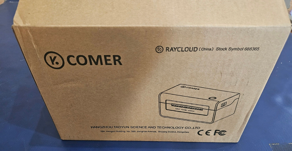4x6 Thermal Shipping Labels Printer USB Easy Setup New in Box-image