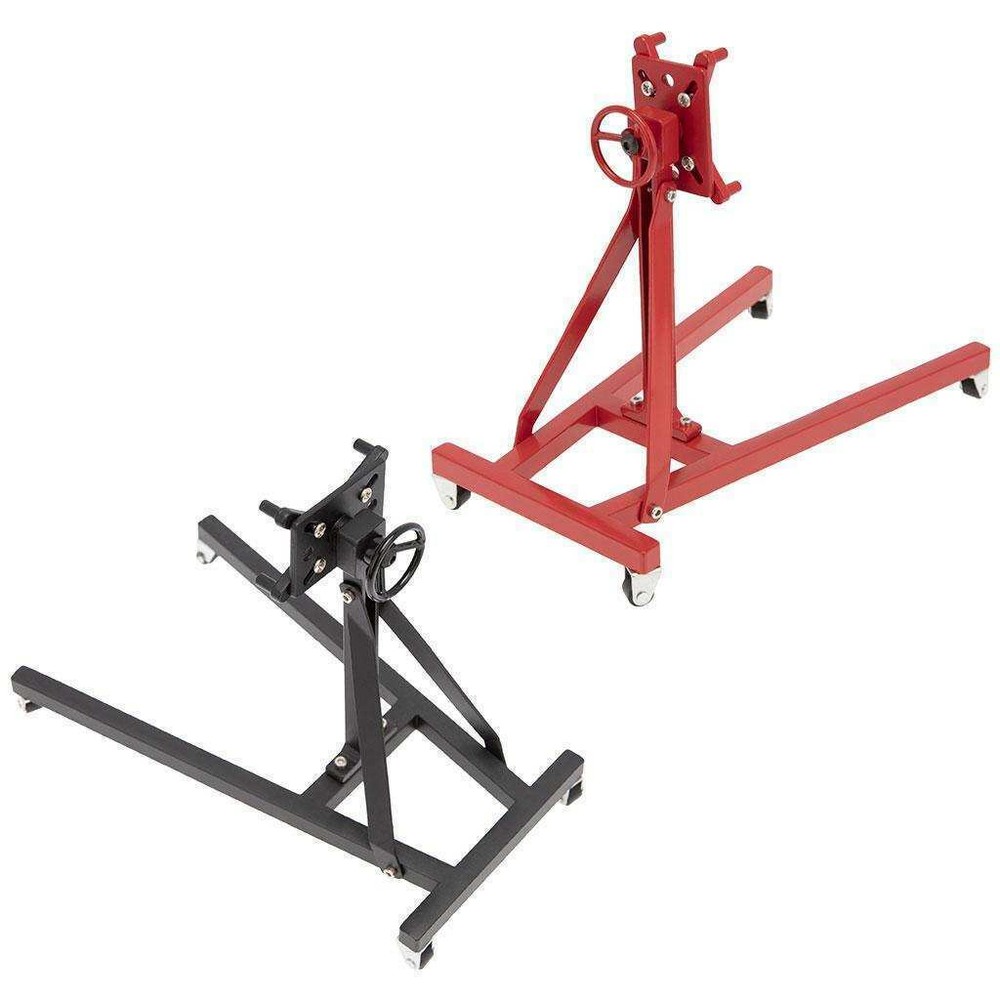 Rotatable Alloy Engine Stand for 1/8 1/10 Scale RC Car Maintenance
