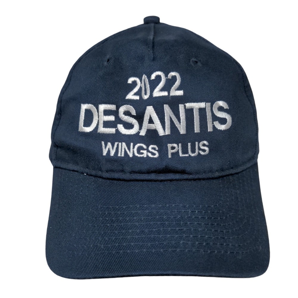 2022 Desantis Wings Plus Strapback Hat Blue One Size Embroidered