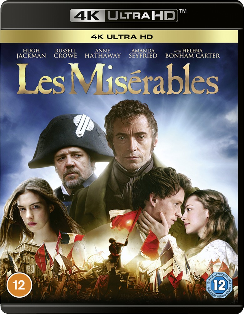 Les Misérables (4K UHD Blu-ray) Amanda Seyfried Eddie Redmayne Samantha Barks