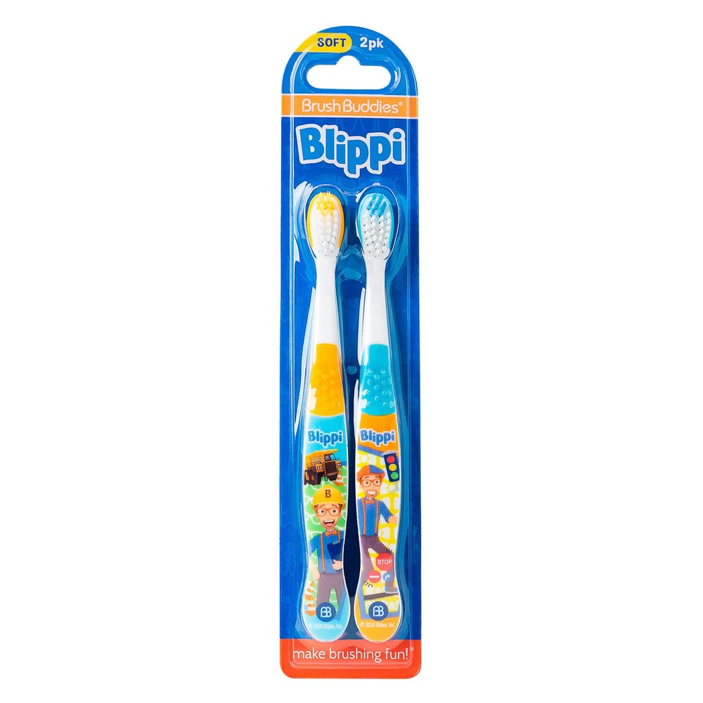 Blippi 2Pk Manual Toothbrush ACC NEWAnother great item from Rarewaves USA | Free delivery!