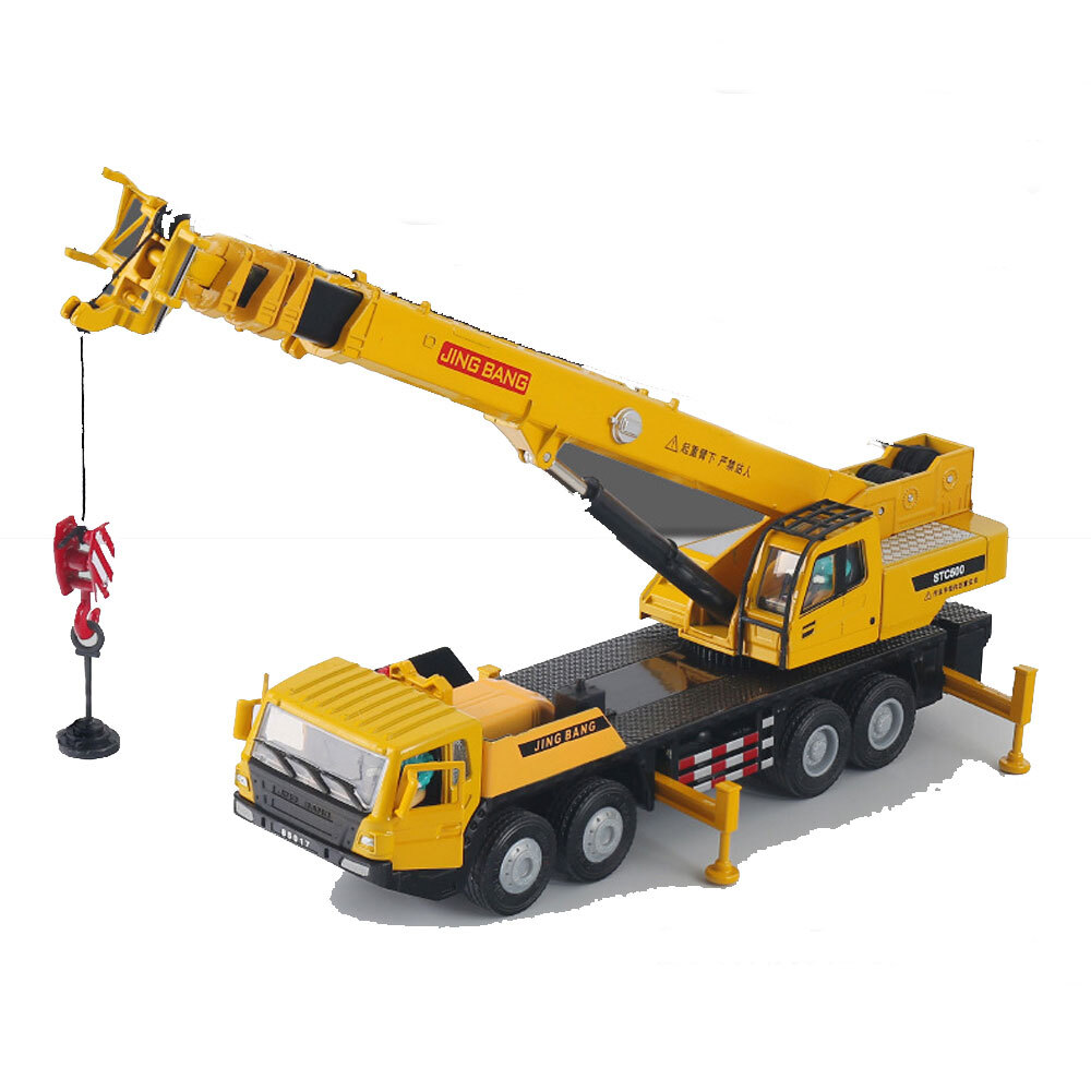 1:50 Mega Crane Truck Toy Construction Vehicle Diecast Engineering Model Toys
