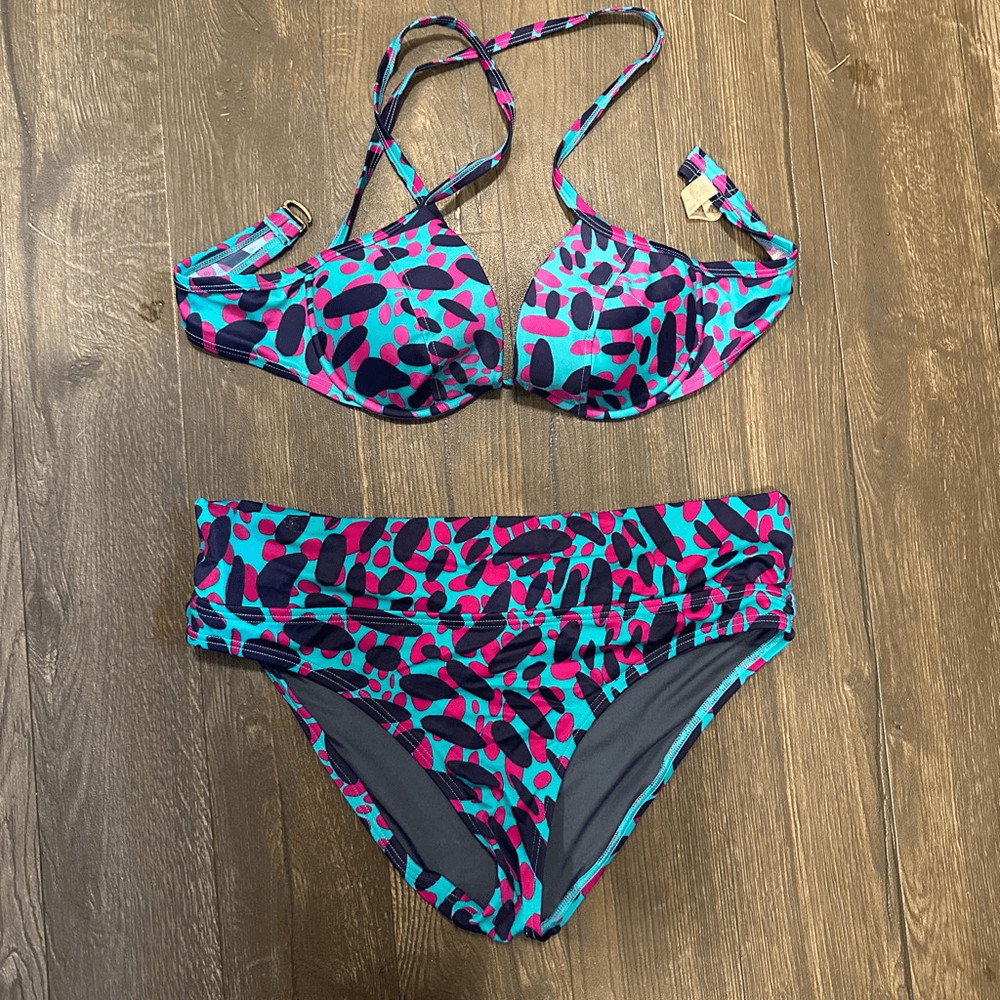 Victoria’s Secret 36B multicolored  bikini M set
