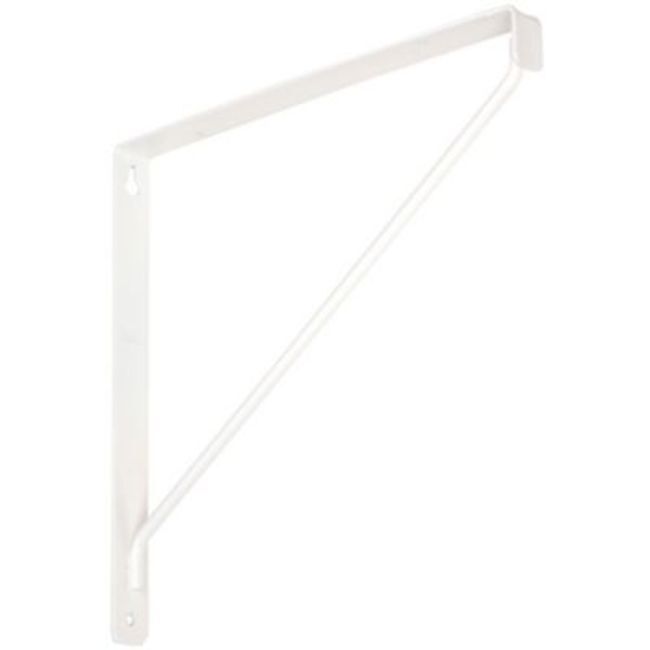 National Hardware 207BC Shelf Support Bracket - White
