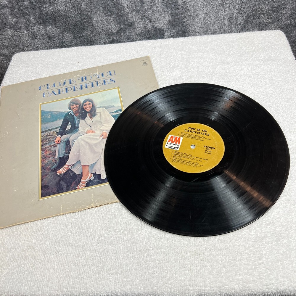 Carpenters Close to You Vinyl Record LP AM Records SP 4271