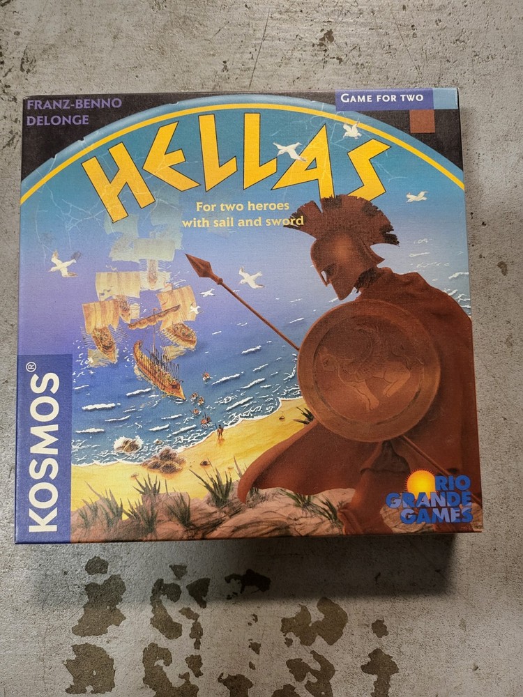 Hellas boardgame: Rio Grande Games: From a the kosmos two player line