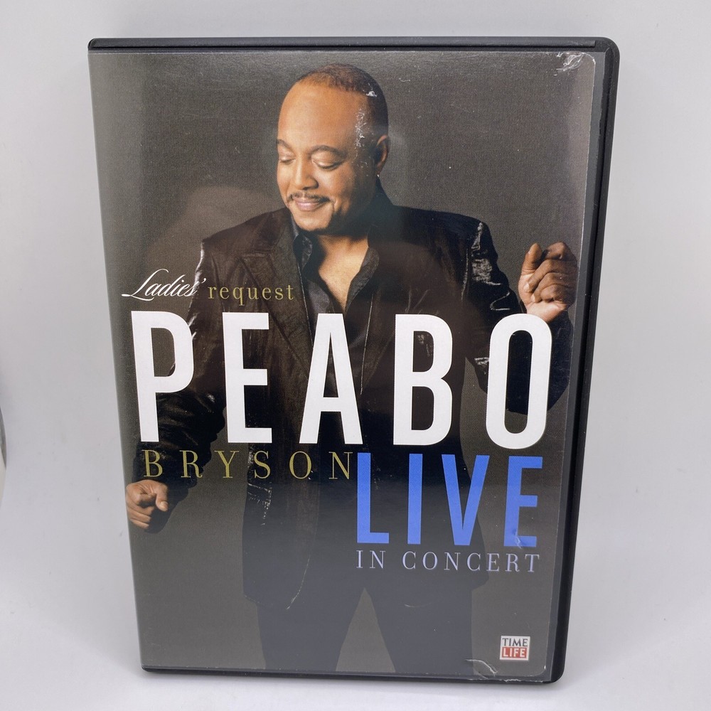 Peabo Bryson: Live in Concert - Ladies Request (DVD, 2005) RARE Time Life