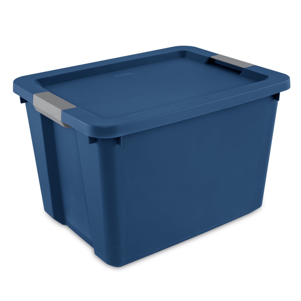 Sterilite 20 Gallon Latch Storage Bin – Durable Plastic Container for Organizing