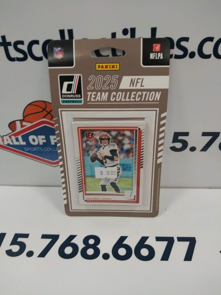 2025 Cincinnati Bengals Donruss Football Team Set!