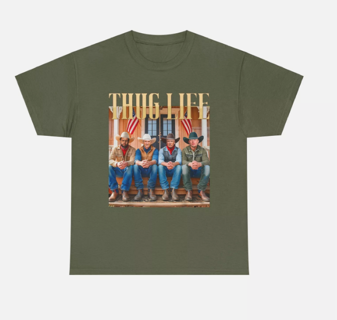 Thug Life Trump Vance Kennedy Elon T-Shirt
