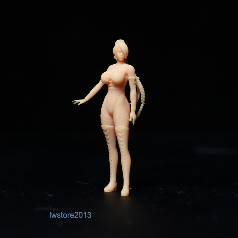 1/64 LuLu Beauty Girl Scene Props Miniatures Figures Model For Cars Vehicle Toys
