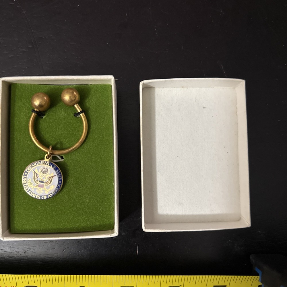 United States Of America Department Of State Key Ring Gift Box