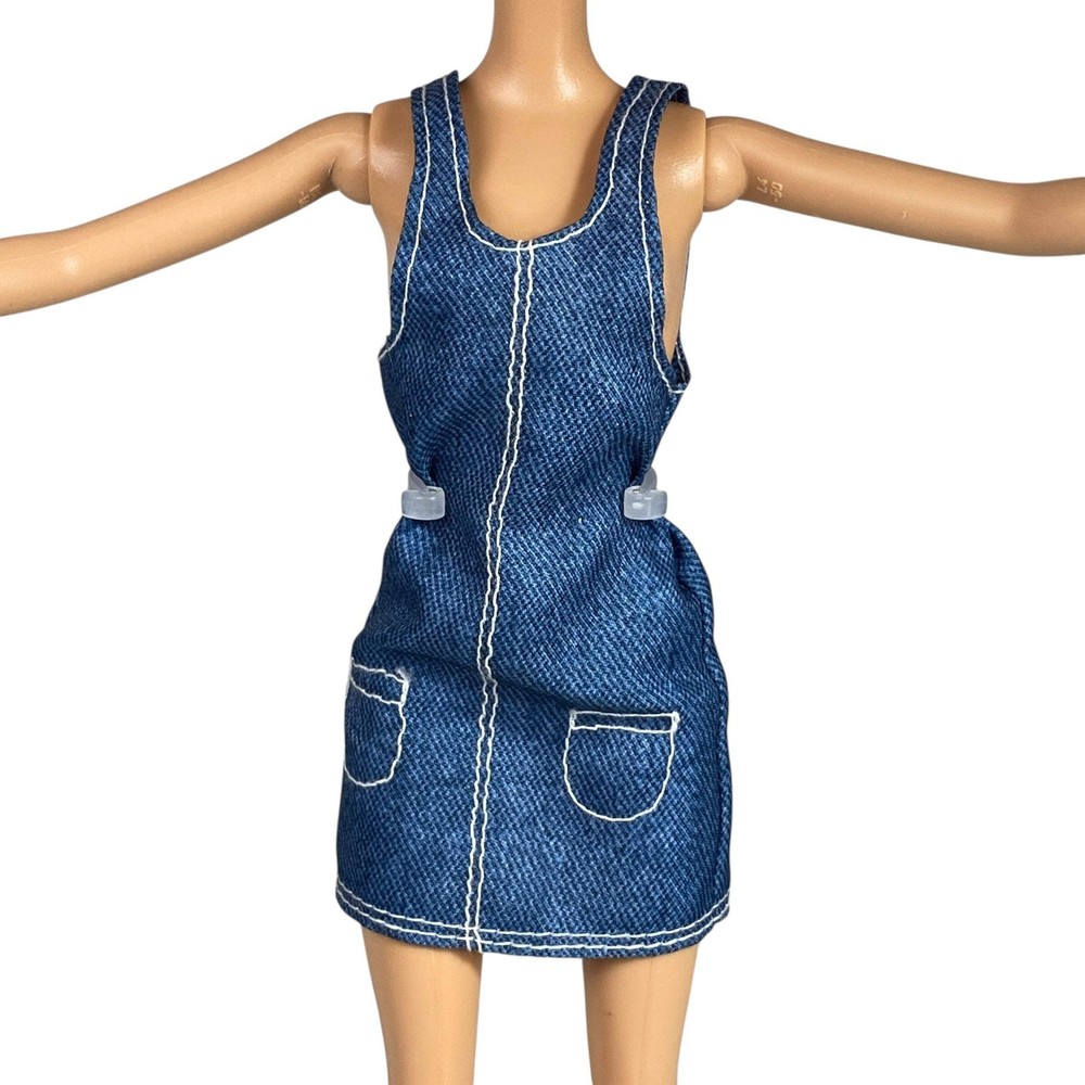 Denim Overalls Barbie Doll