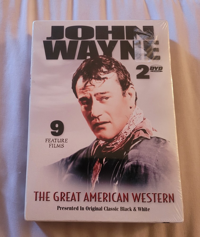John Wayne Western Cowboy Movie Collection 9 Feature Film DVD New Sealed DVDs
