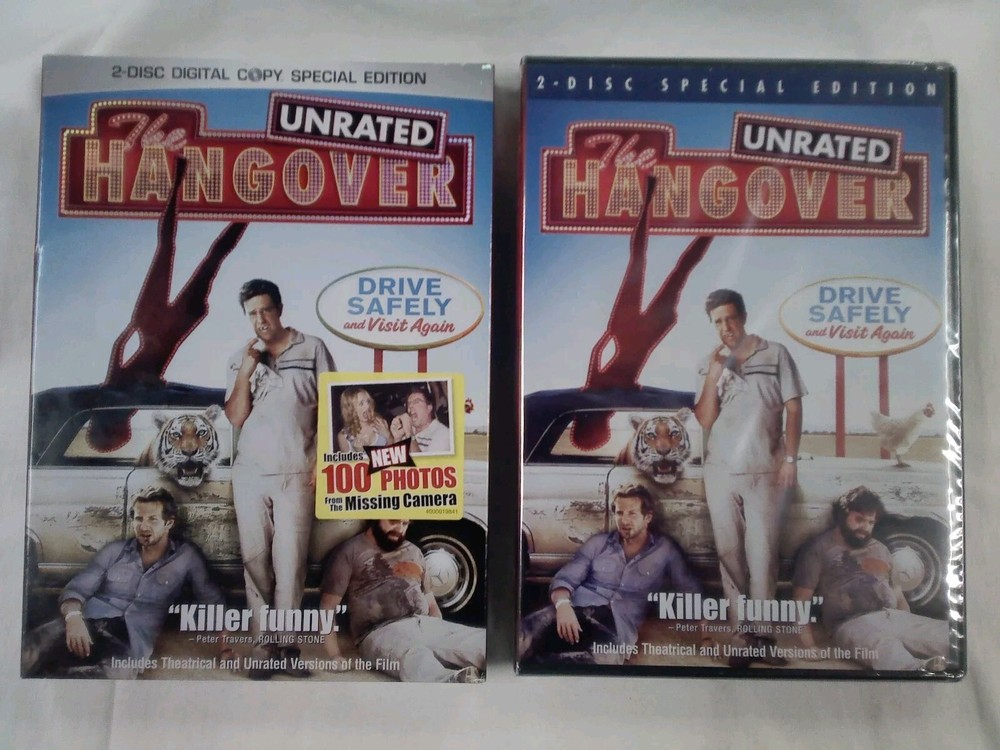 The Hangover - UNRATED (2009) Bradley Cooper| Ed Helms