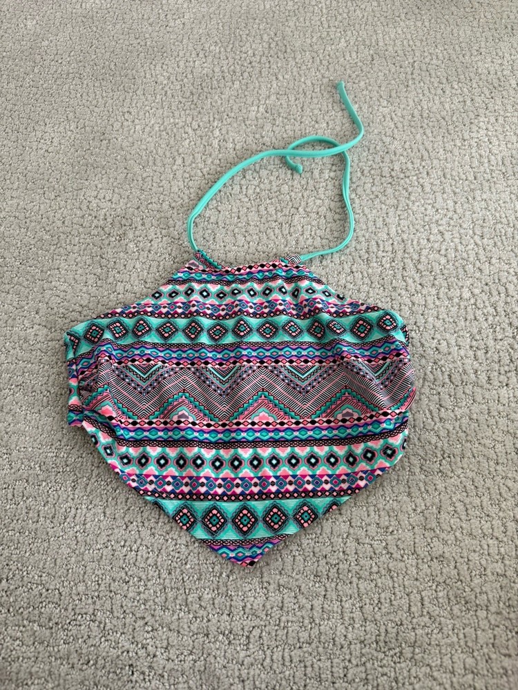 Arizona Jean Co. Junior's Bikini Halter Top Size S