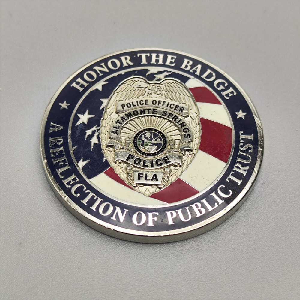 Florida Altamonte Springs Police Department Honor the Badge Coin