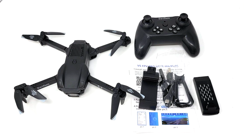 Swifsen Mini Drone with 1080P HD FPV Camera and Remote Control Open Box