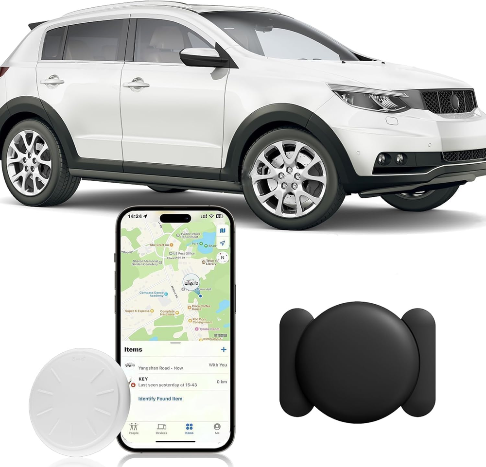 GPS Vehicle Tracker No Monthly Fee Real-Time Car Locator Works with iPhone Android